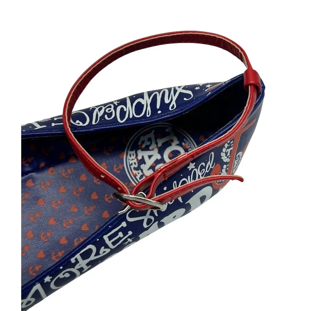 Too Fast shoes New Flats Sailor theme Red White and Blue Women Size 6  Excellent - Picture 13 of 14